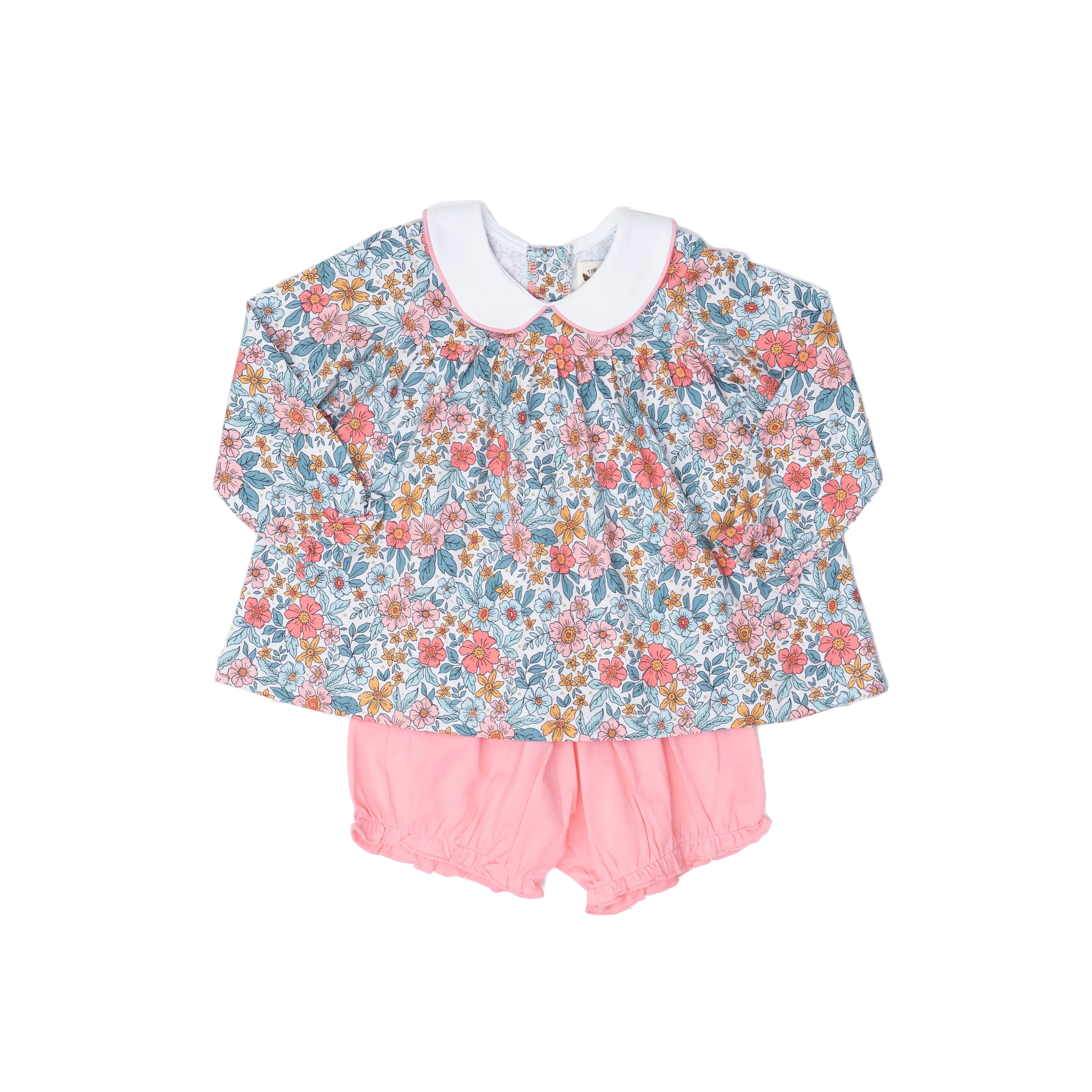 Mary Charlotte Sienna Floral Bloomer Set