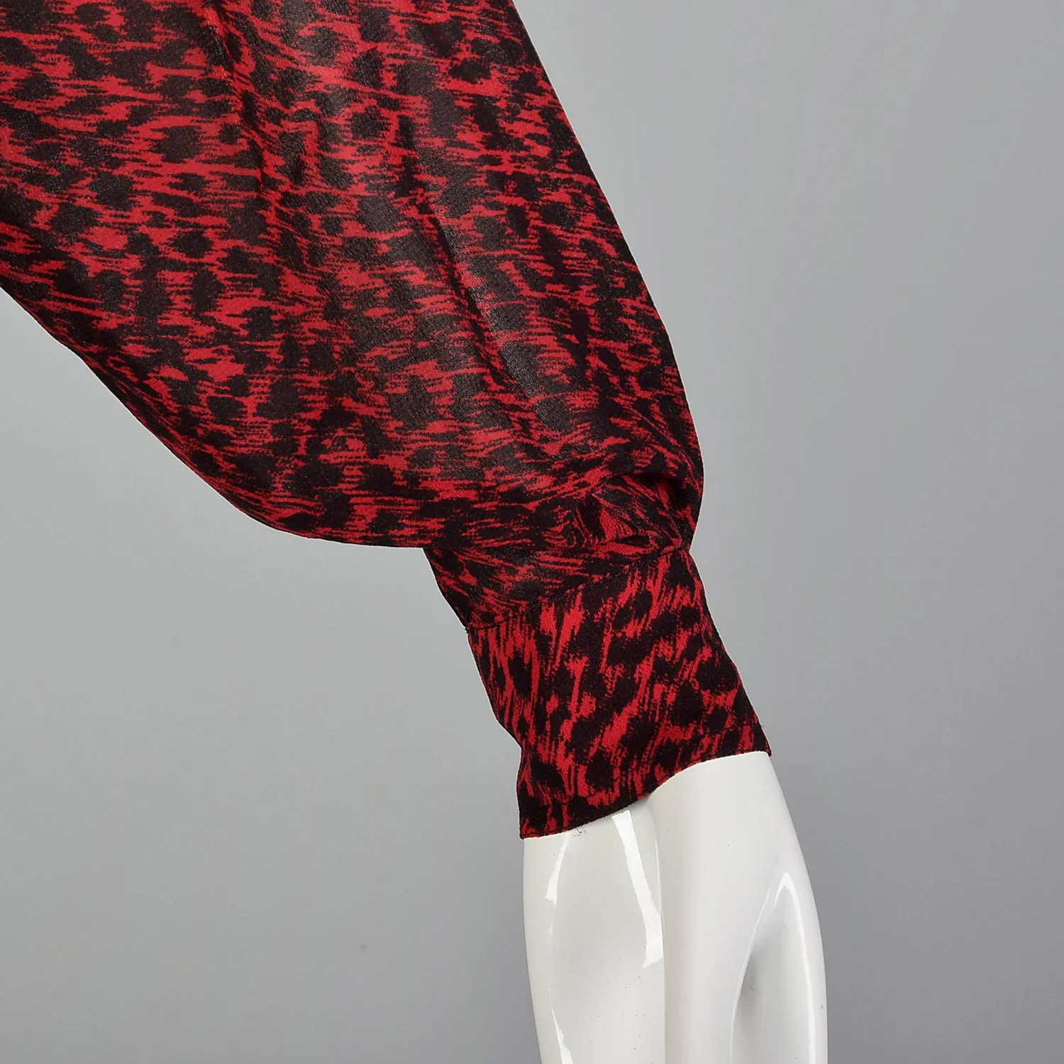 Medium Gianni Versace 1980s Silk Tunic Dress