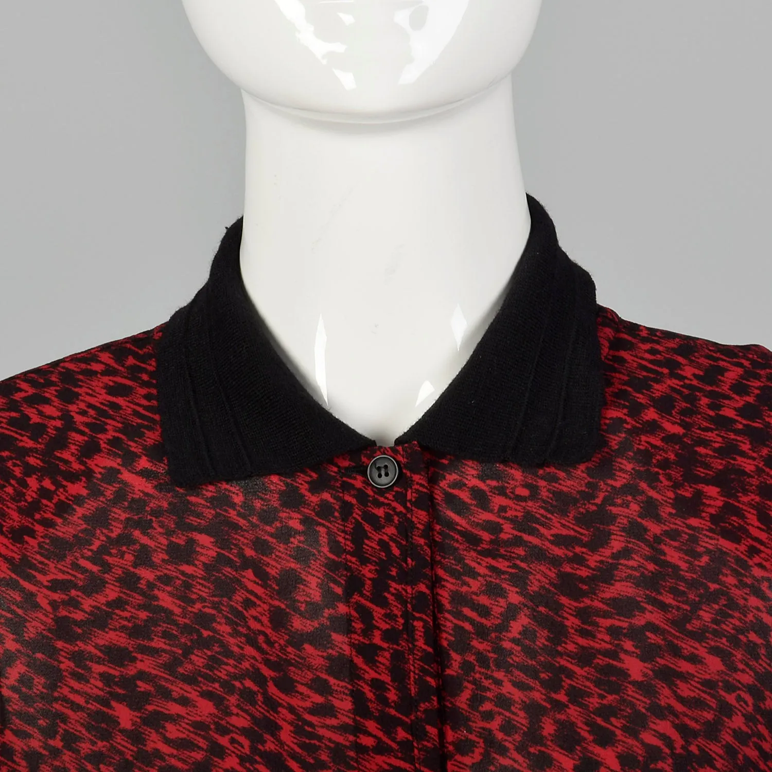 Medium Gianni Versace 1980s Silk Tunic Dress