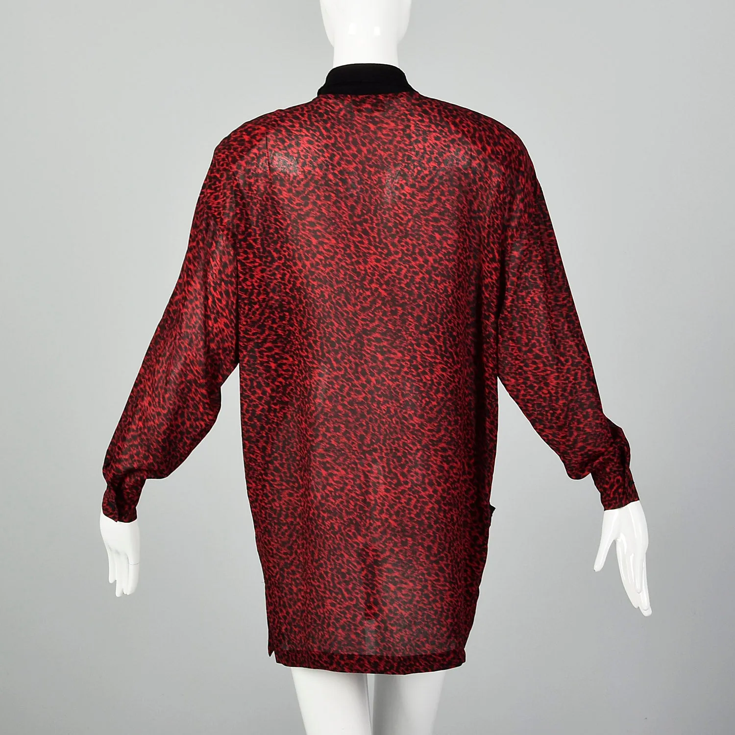Medium Gianni Versace 1980s Silk Tunic Dress