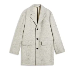 Men Mmo-Ealand-Three Button Crombie - Grey