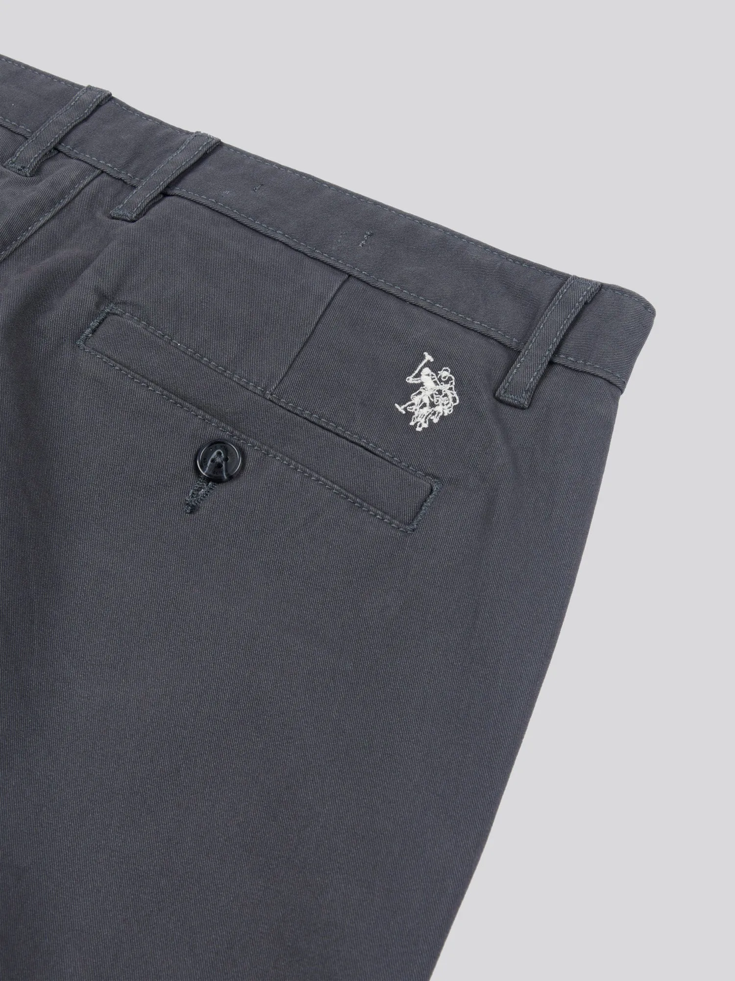 Mens Classic Chinos in Ebony