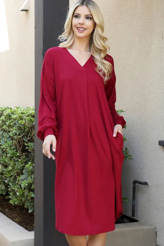 MERLOT MAGIC DRESS