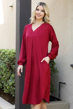 MERLOT MAGIC DRESS