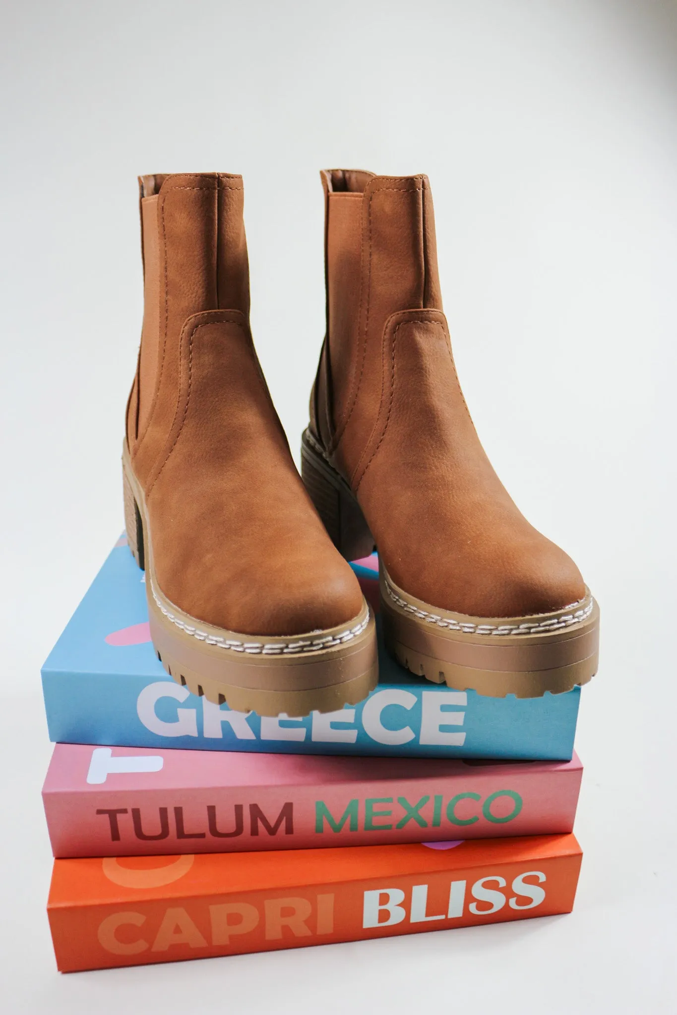 MIA Torren Cognac Bootie