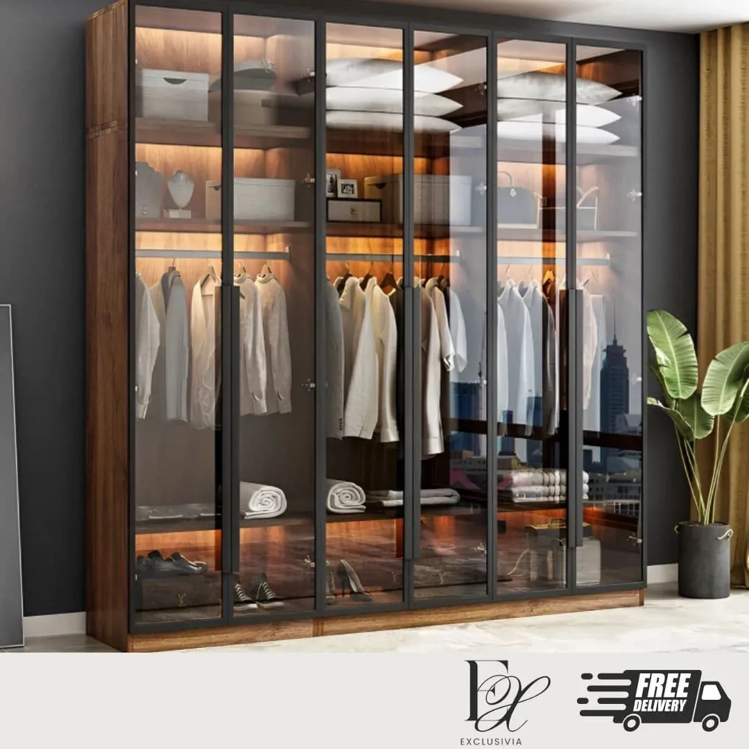 MICA Glass Wardrobe
