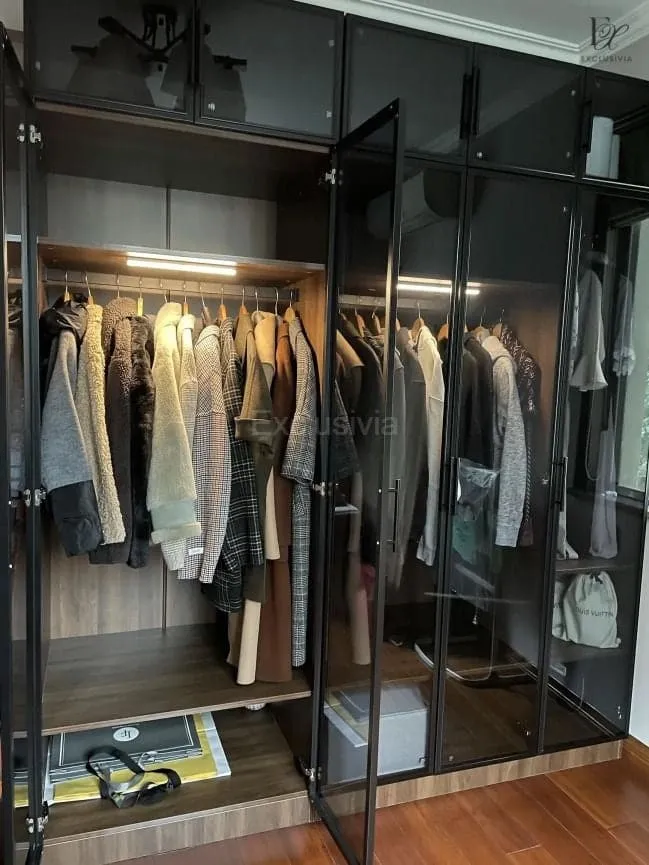 MICA Glass Wardrobe