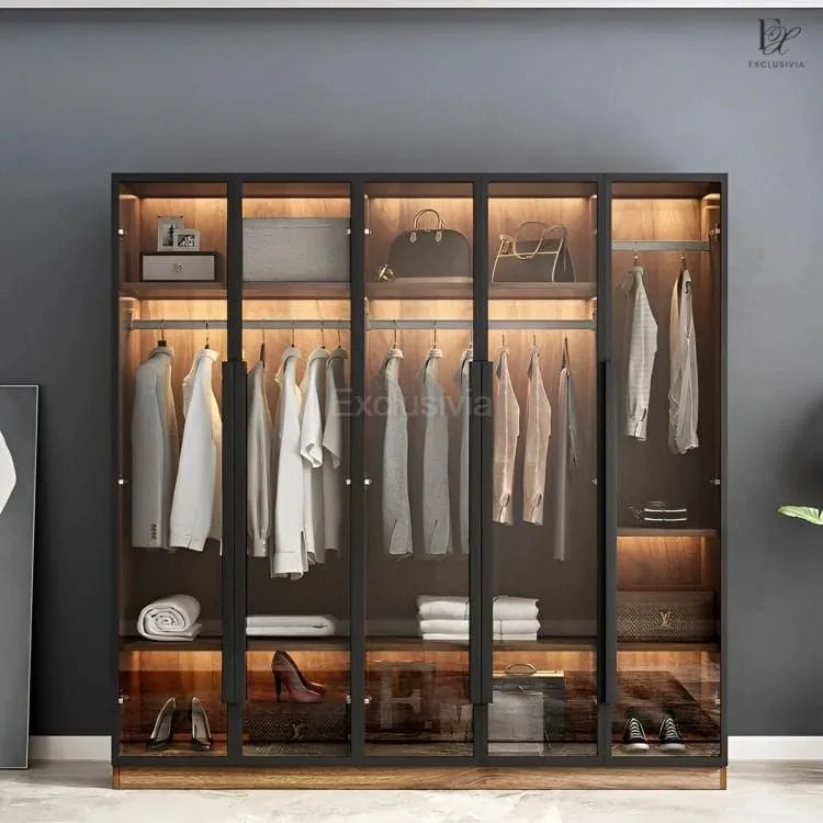 MICA Glass Wardrobe