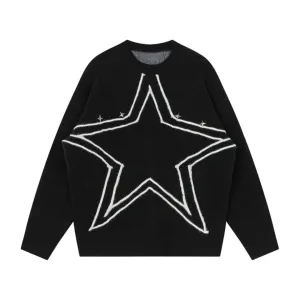 Midnight Star Emblem Sweater