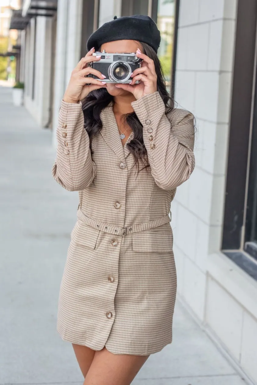 Mind Your Business Mini Dress