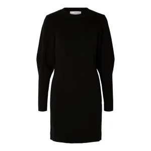 Mirabel LS Knit Dress - Black
