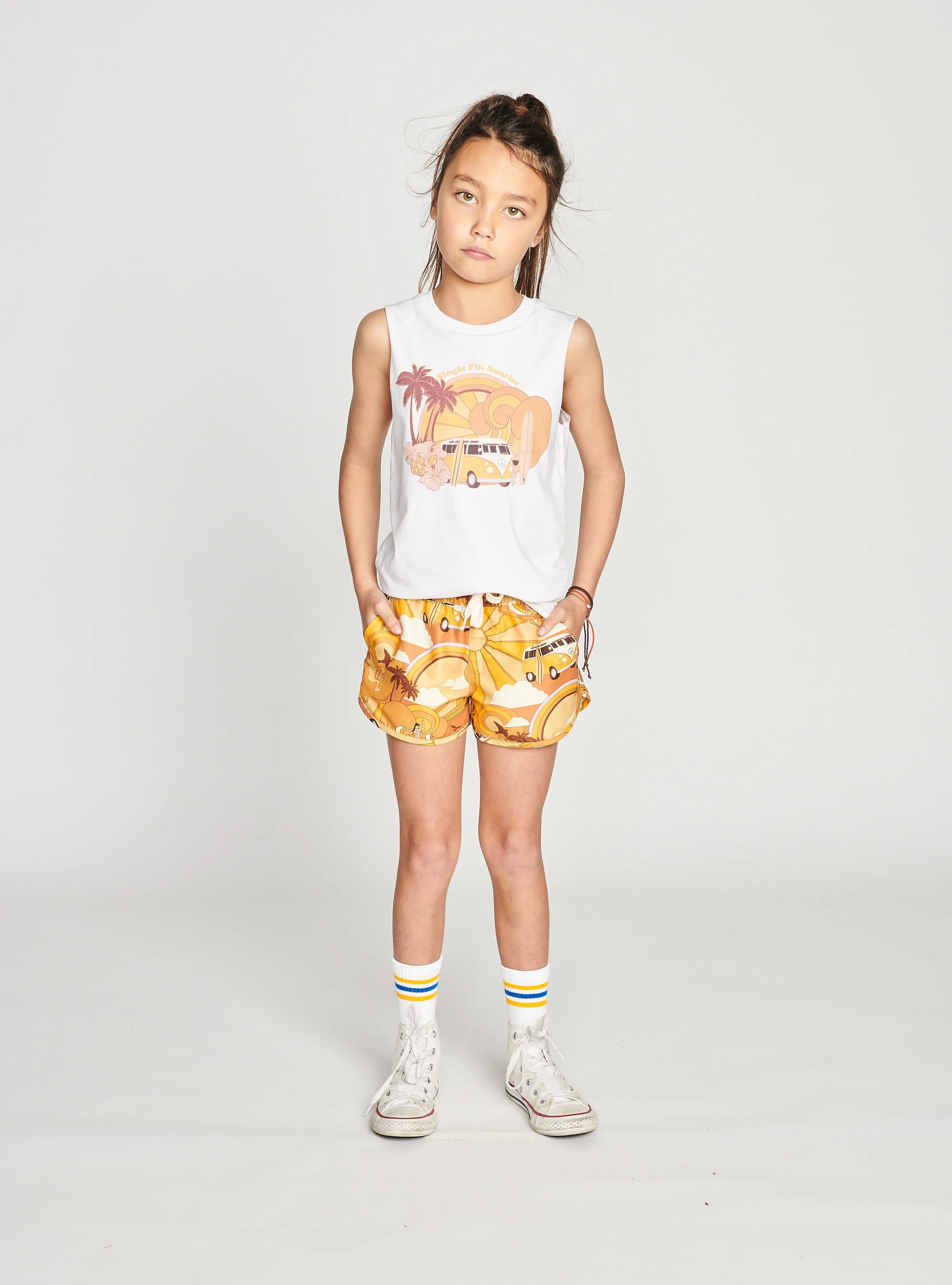 Missie Munster Combi Tank - White