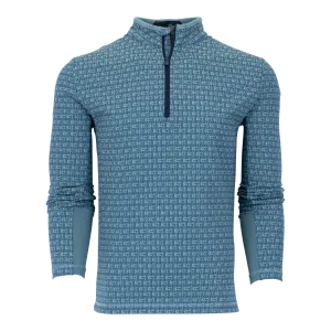 Monogram Jacquard Quarter-Zip