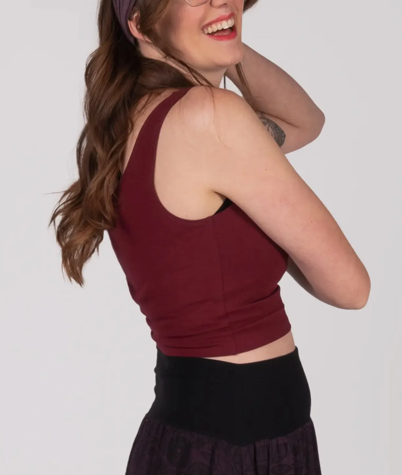 Moth Organic Cropped Tank Top