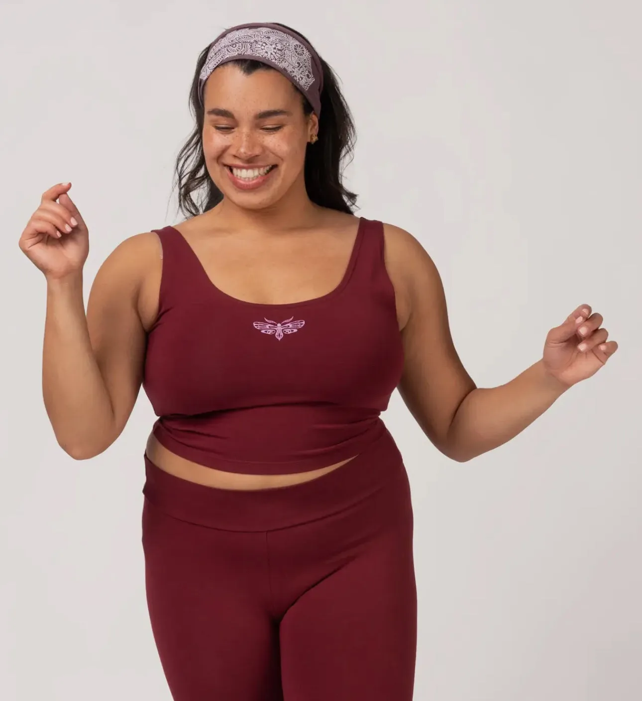 Moth Organic Cropped Tank Top