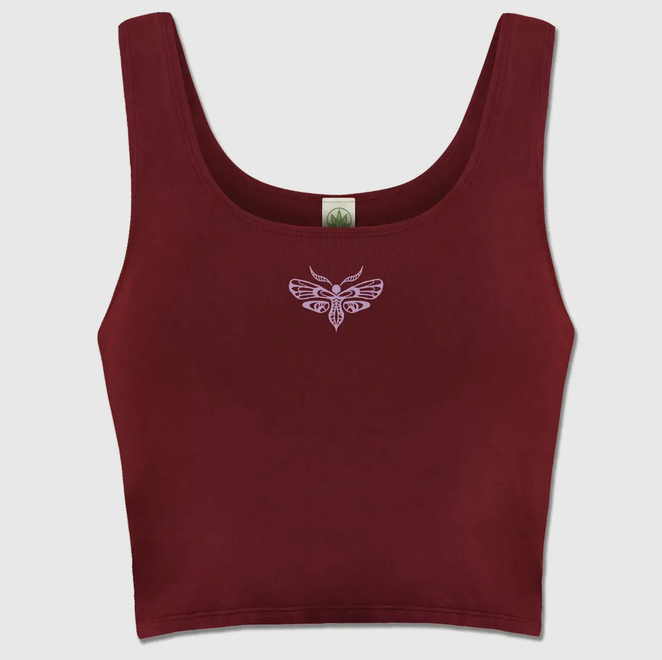 Moth Organic Cropped Tank Top