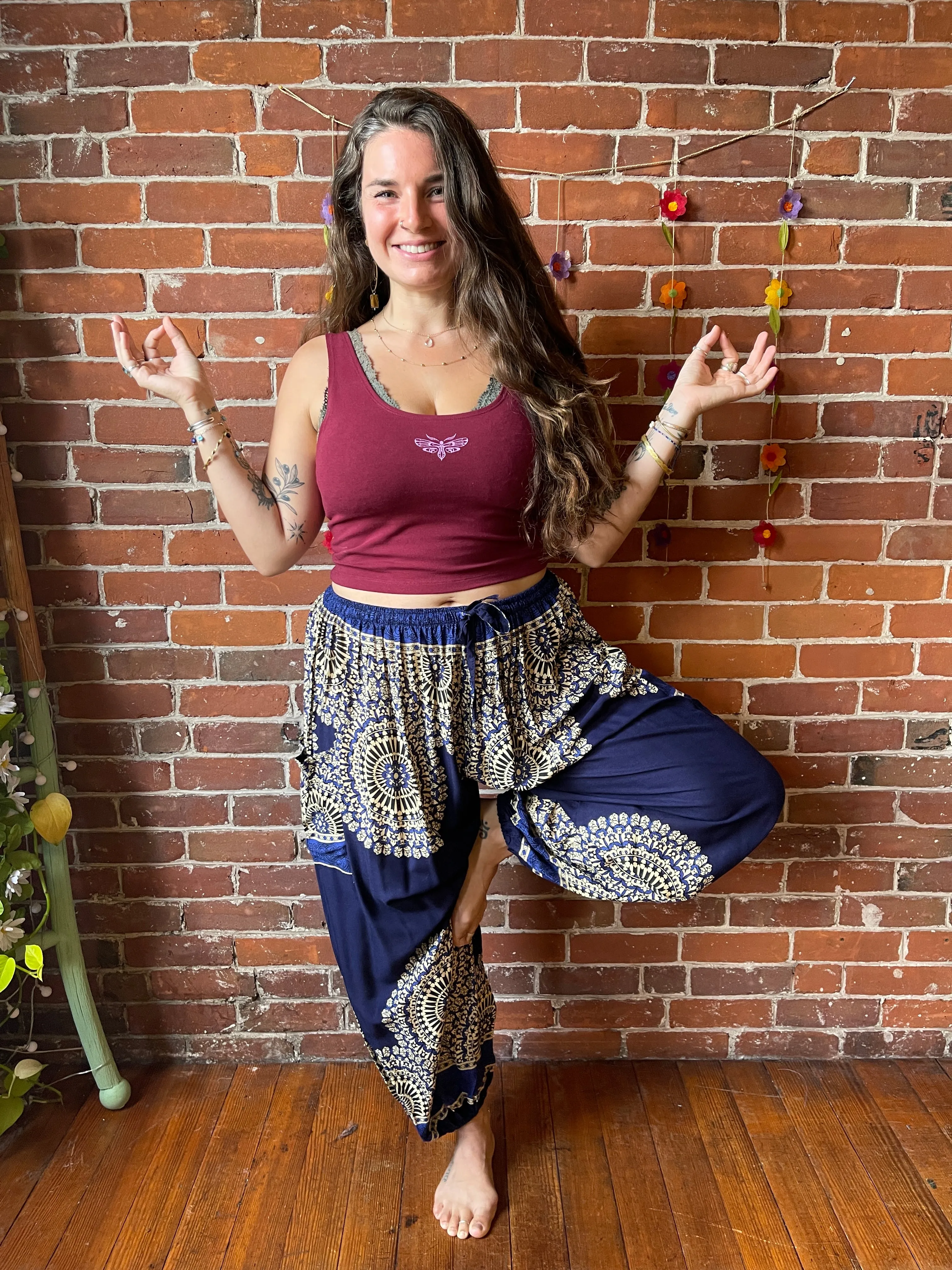 Moth Organic Cropped Tank Top
