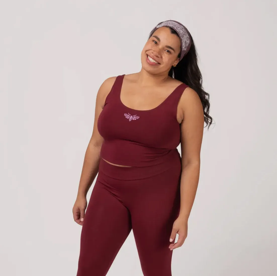 Moth Organic Cropped Tank Top