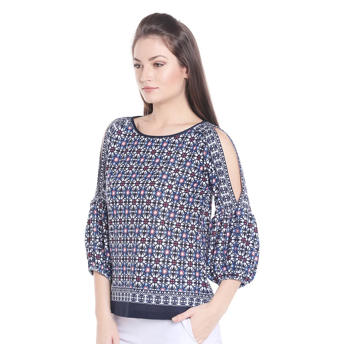 Multi Colour Printed Top