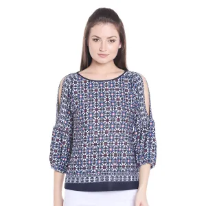 Multi Colour Printed Top