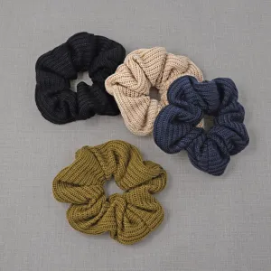 Muted Knit Scrunchie