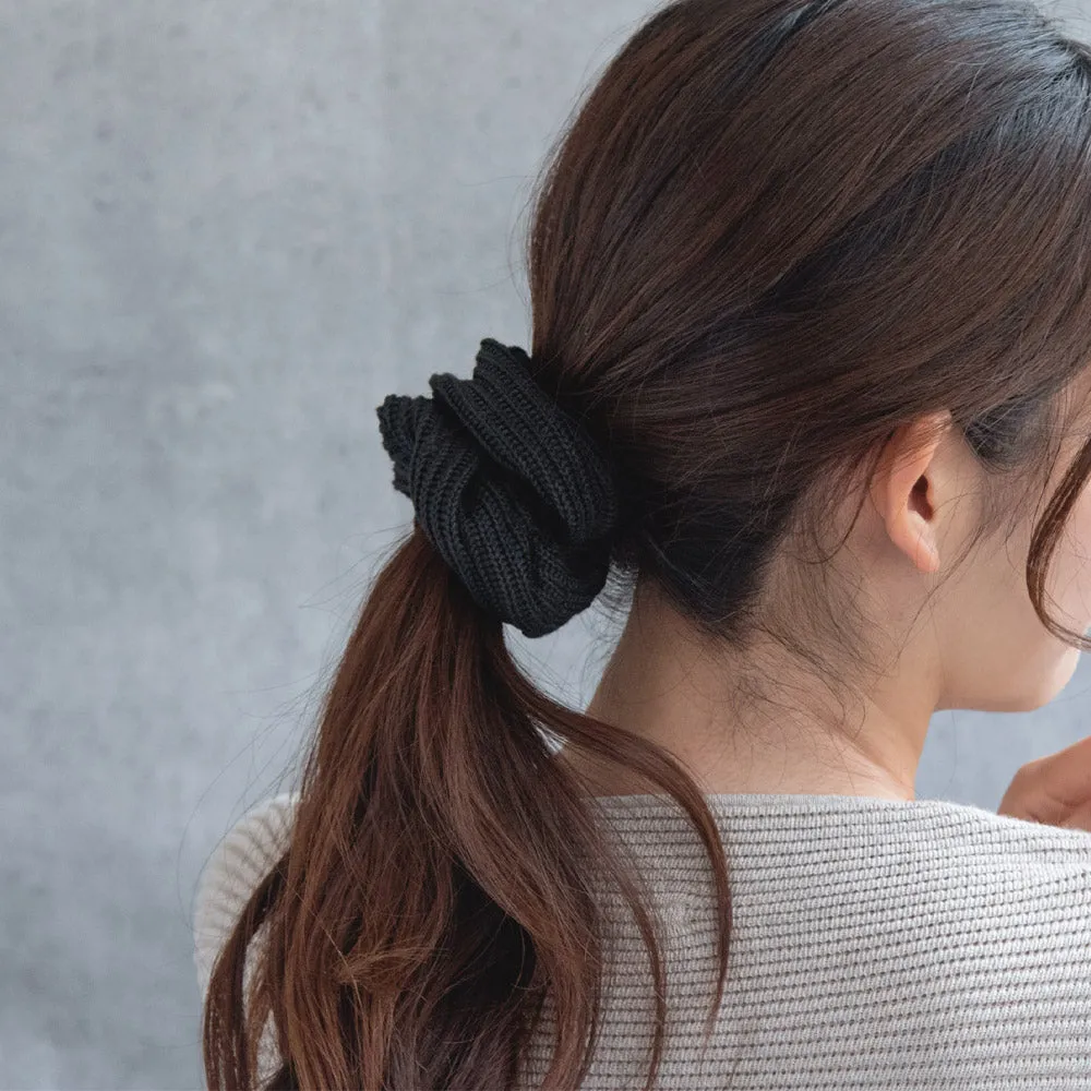 Muted Knit Scrunchie