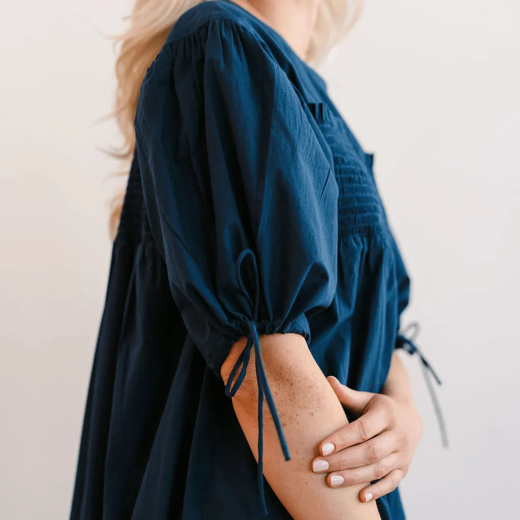Navy Katrin Dress