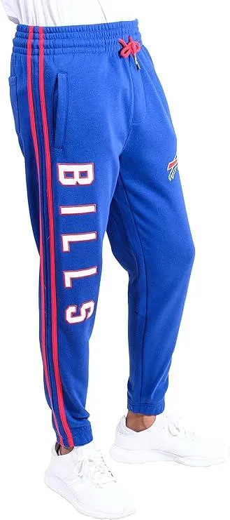 NFL Official Adults Active Super Soft Fleece Game Day Jogger Sweatpants - Unisex|Buffalo Bills
