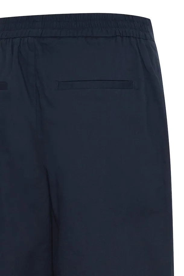 NICA WIDE LEG TROUSERS (TOTAL ECLIPSE/NAVY)