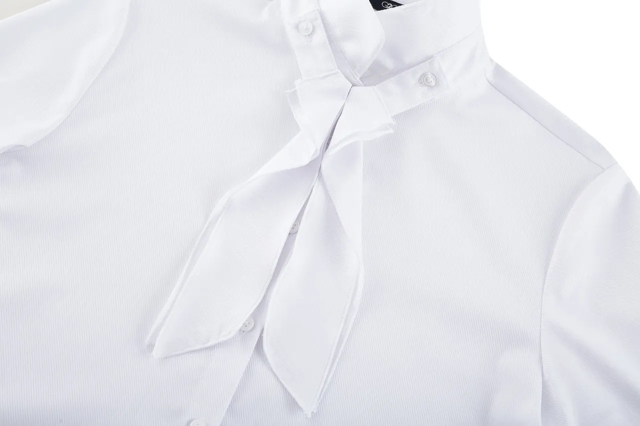 Non-Iron Soft Touch Shirt With Detachable Tie