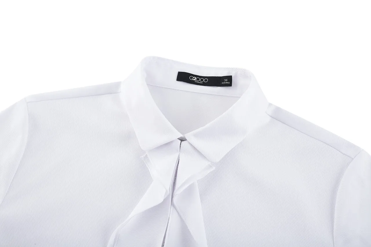 Non-Iron Soft Touch Shirt With Detachable Tie
