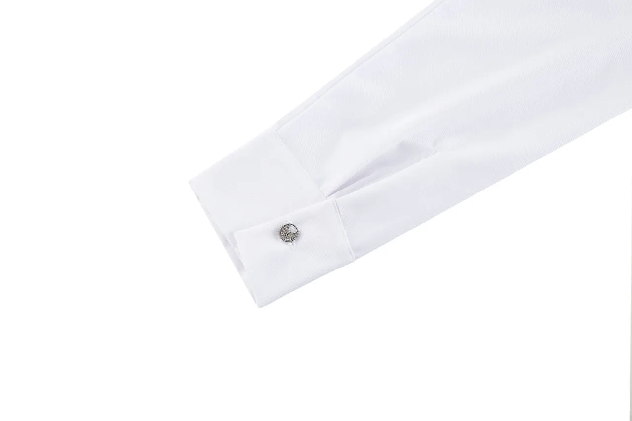 Non-Iron Soft Touch Shirt With Detachable Tie