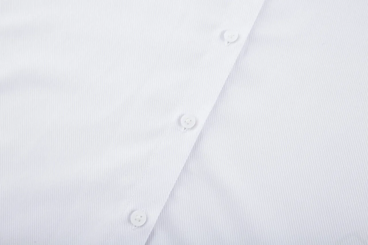 Non-Iron Soft Touch Shirt With Detachable Tie