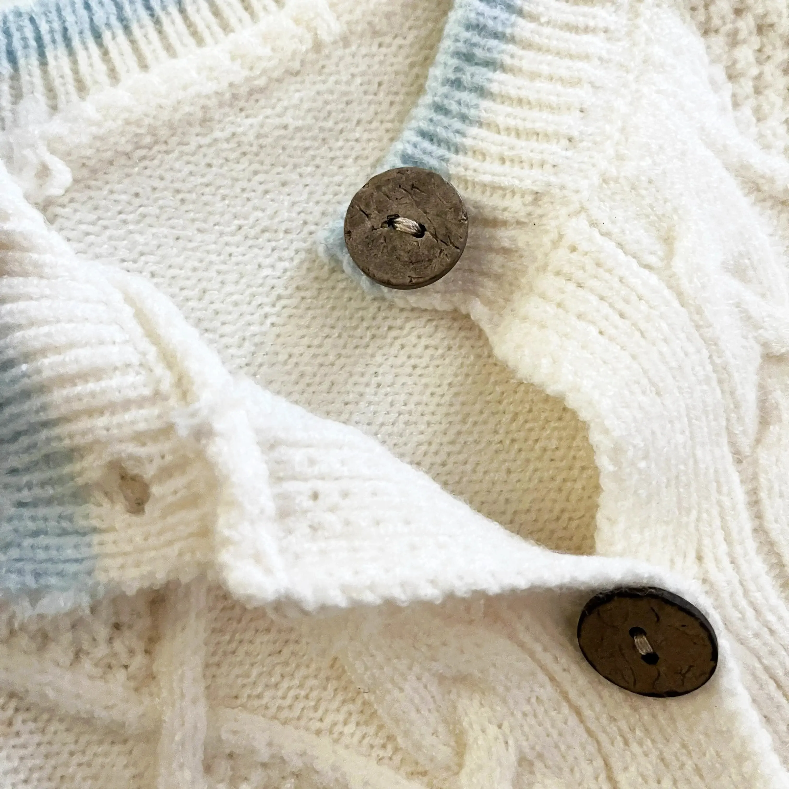 Nordic Baby Charm ❄️ Cable Knit Cardigan (3-36M)