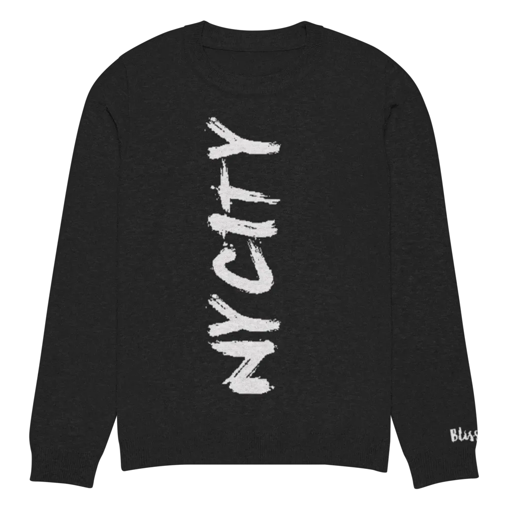 NY City Personalized Knit Sweater