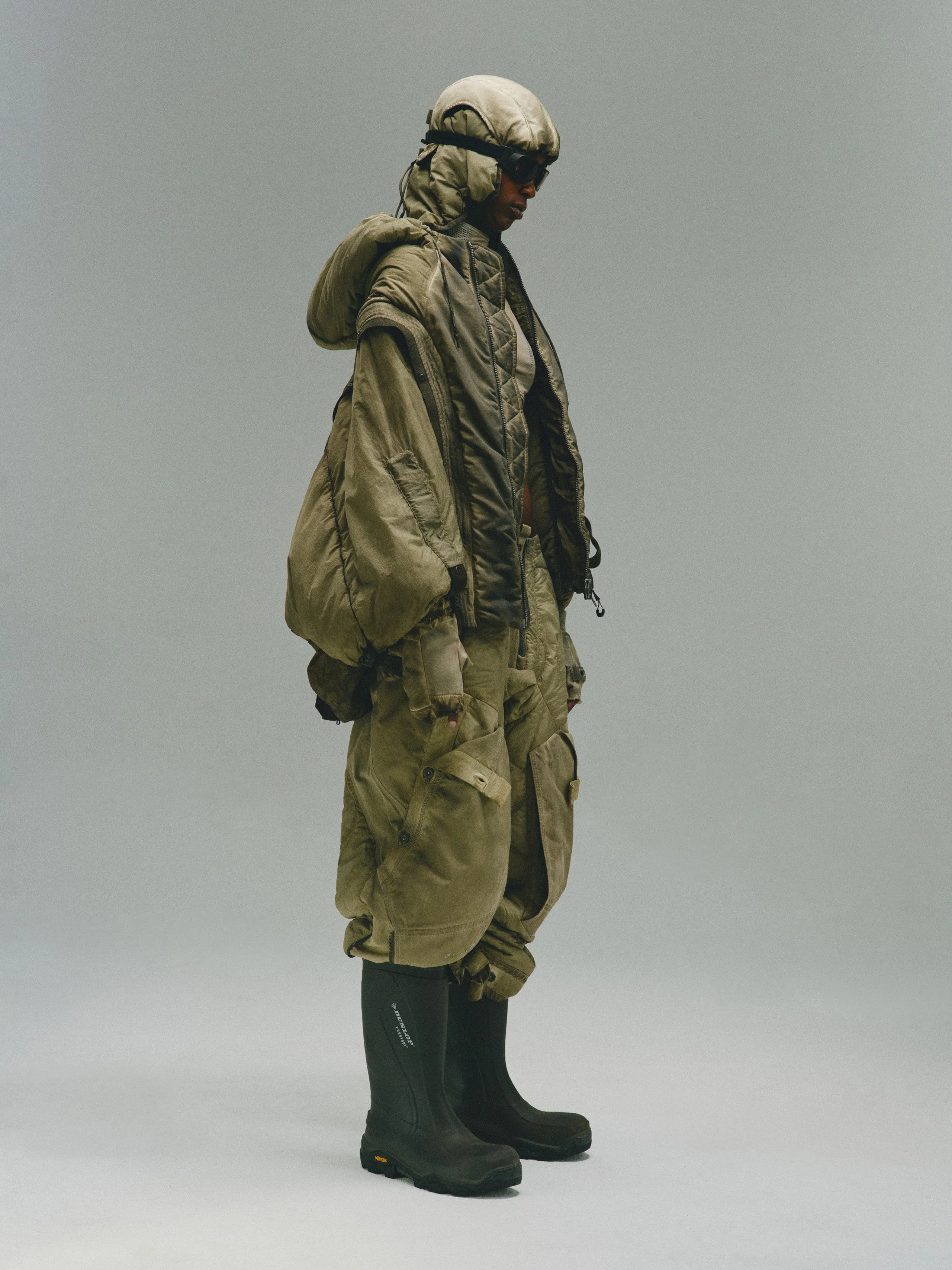 OB / Dual-Form Sleeve Module Bomber Jacket