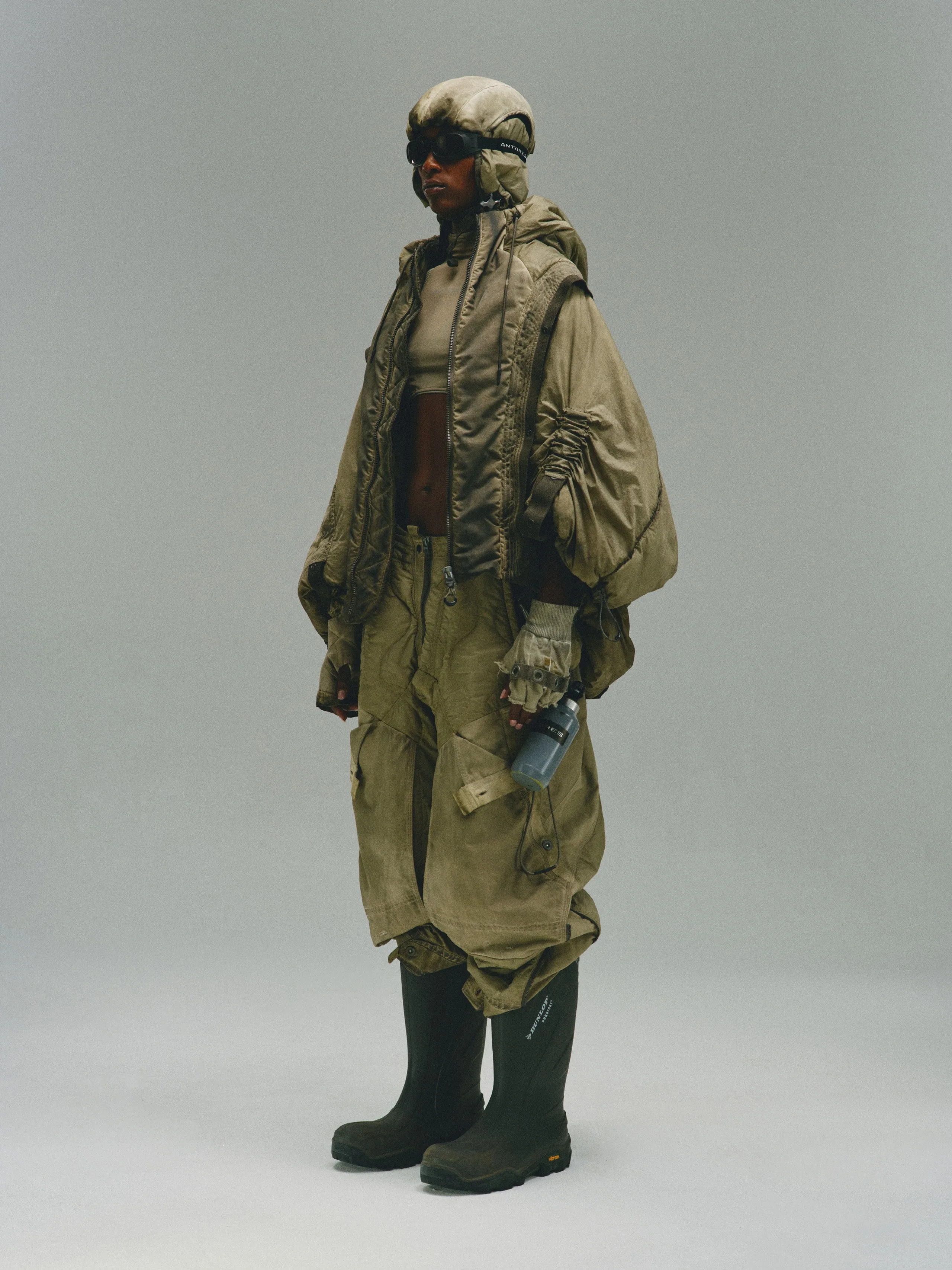 OB / Dual-Form Sleeve Module Bomber Jacket