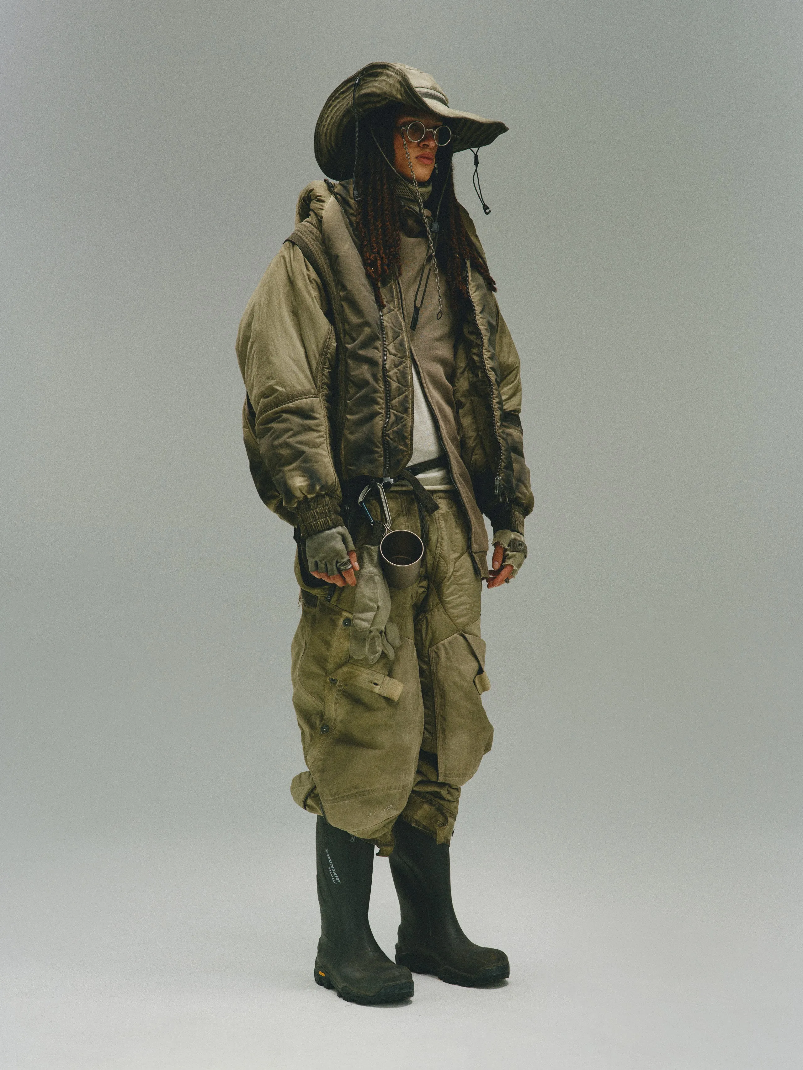OB / Dual-Form Sleeve Module Bomber Jacket