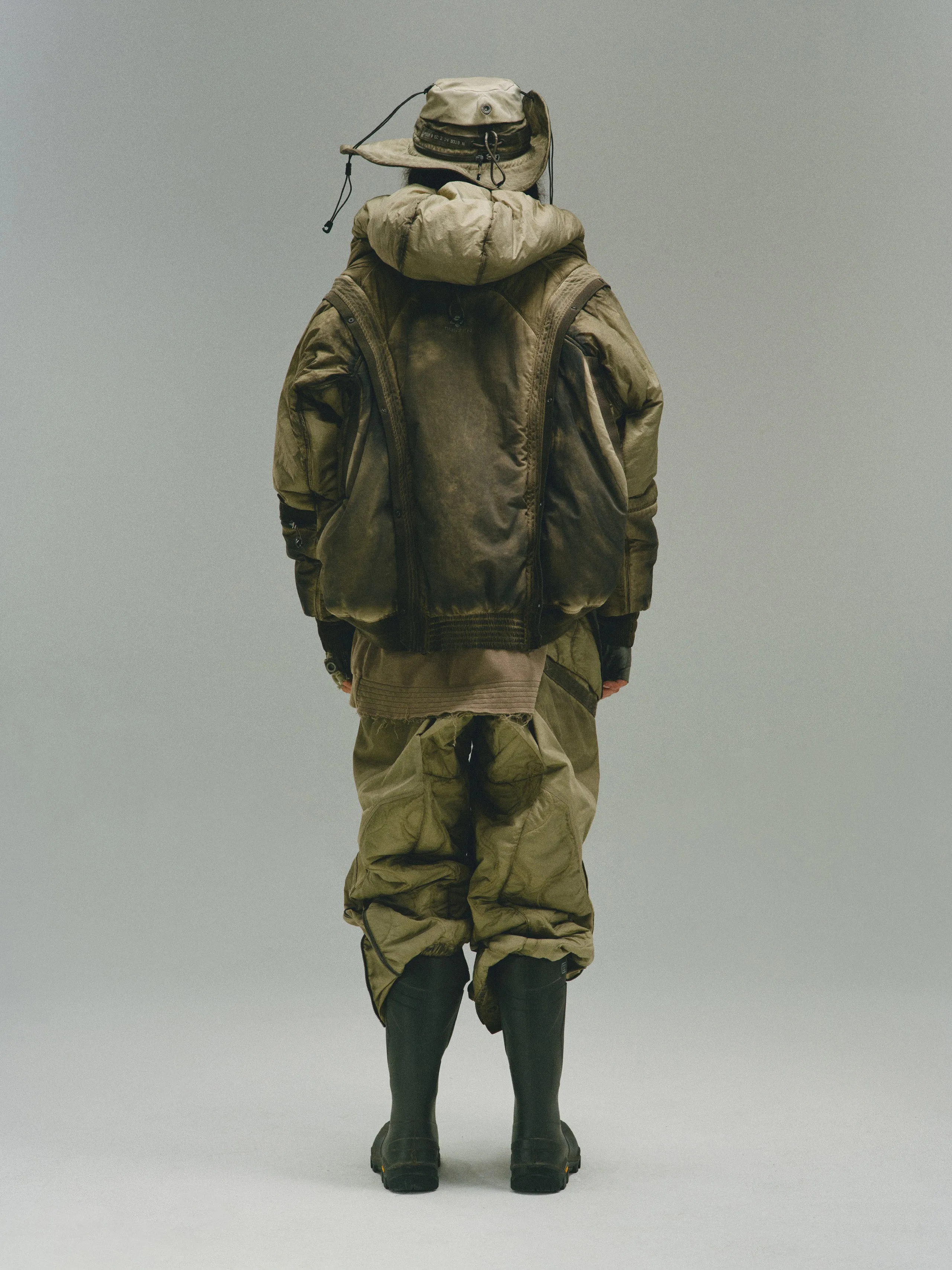 OB / Dual-Form Sleeve Module Bomber Jacket