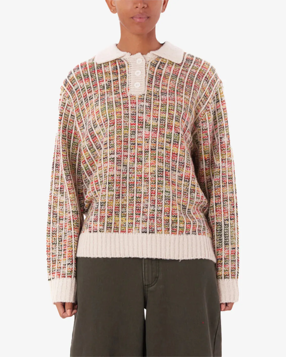 Obey Delphine Polo Sweater