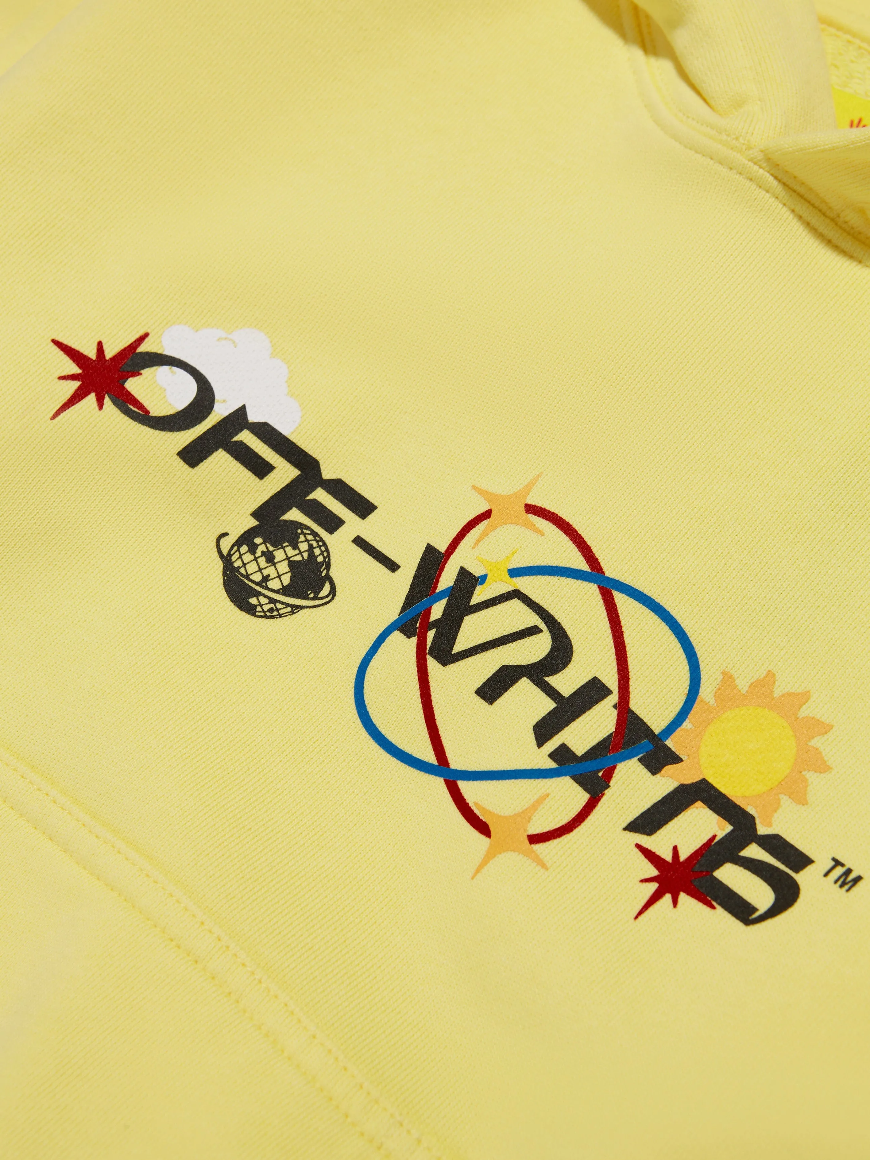 Off-White Boys Off Planets Hoodie in Yellow
