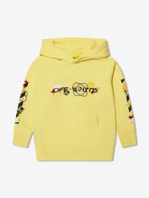 Off-White Boys Off Planets Hoodie in Yellow