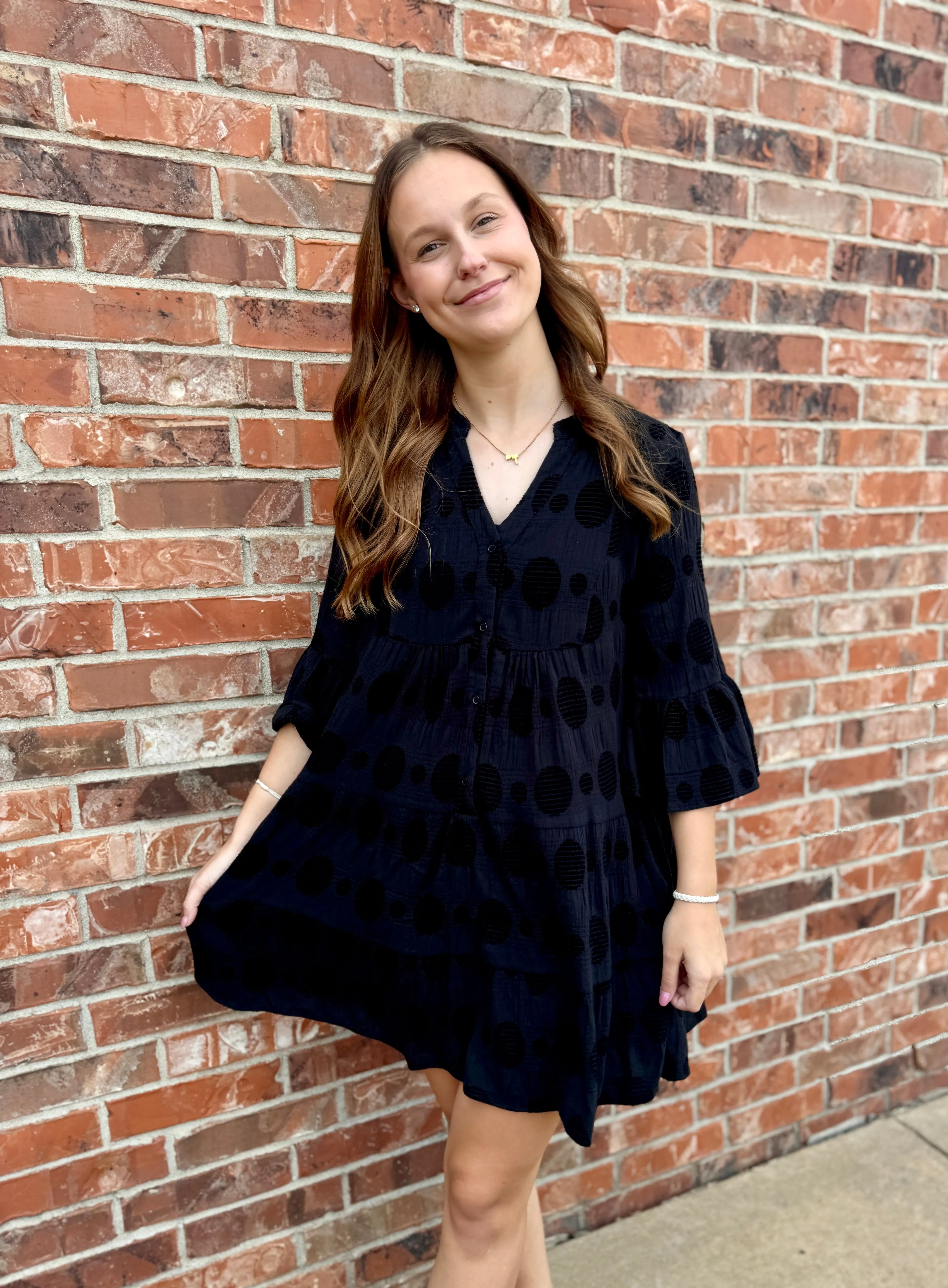Olivia Textured Dress