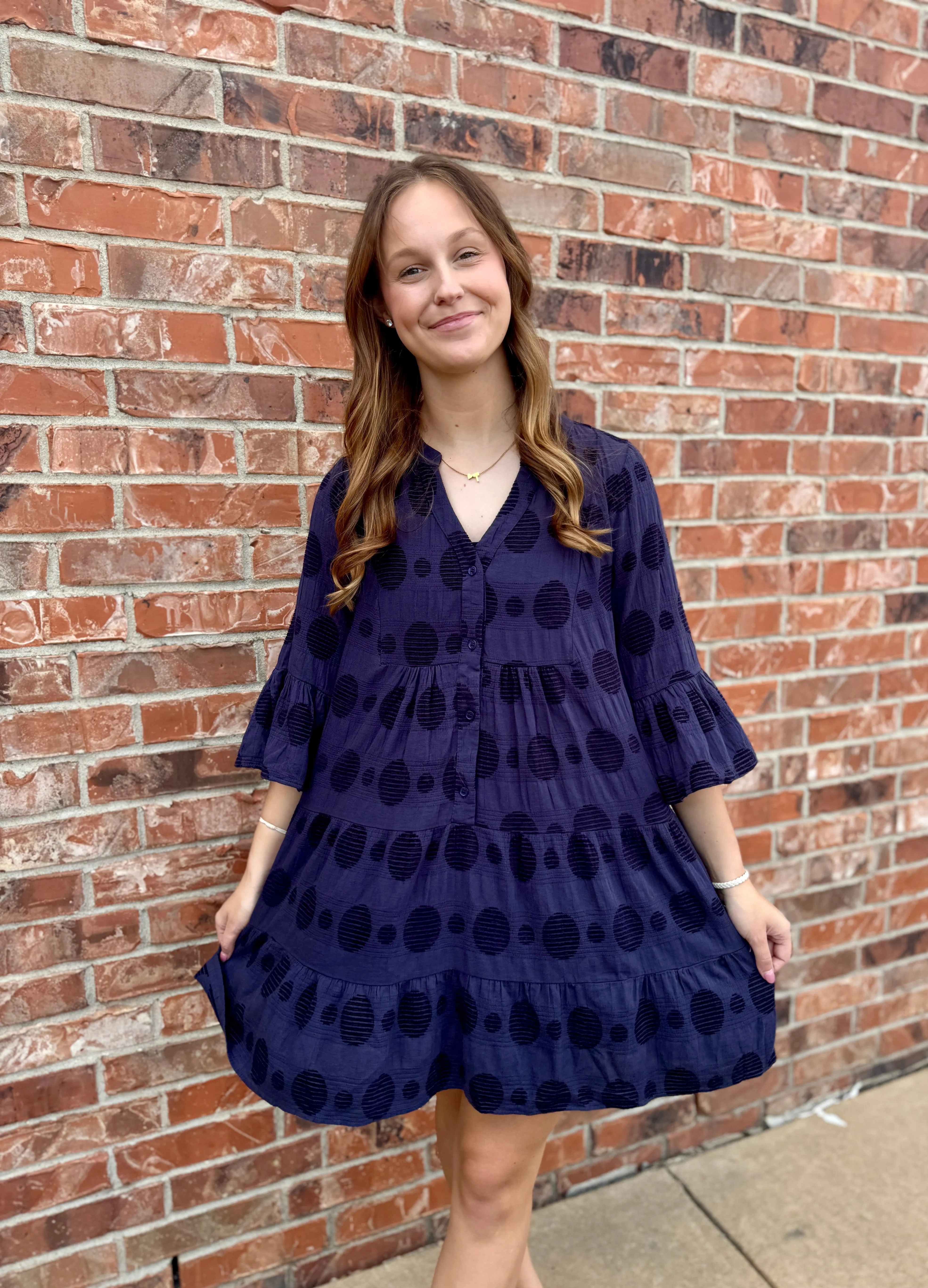Olivia Textured Dress