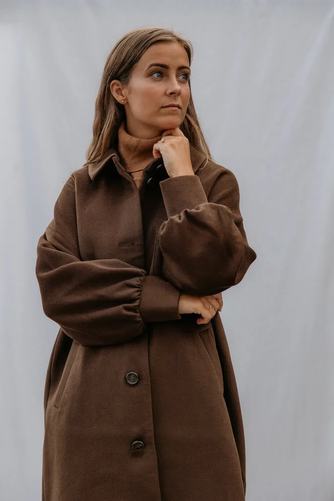 Orfeus W, Coat - Mocha