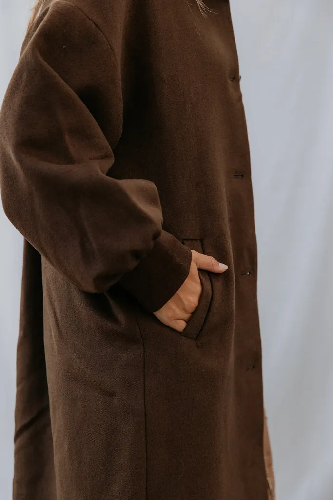 Orfeus W, Coat - Mocha