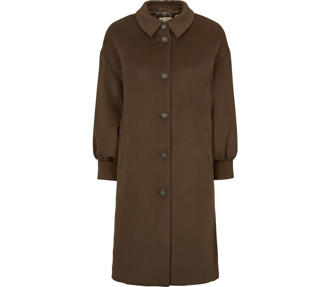 Orfeus W, Coat - Mocha