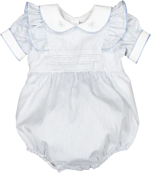 Oxford Bow Bubble- Blue