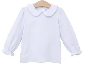 Peter Pan Collar Shirt- Light Pink