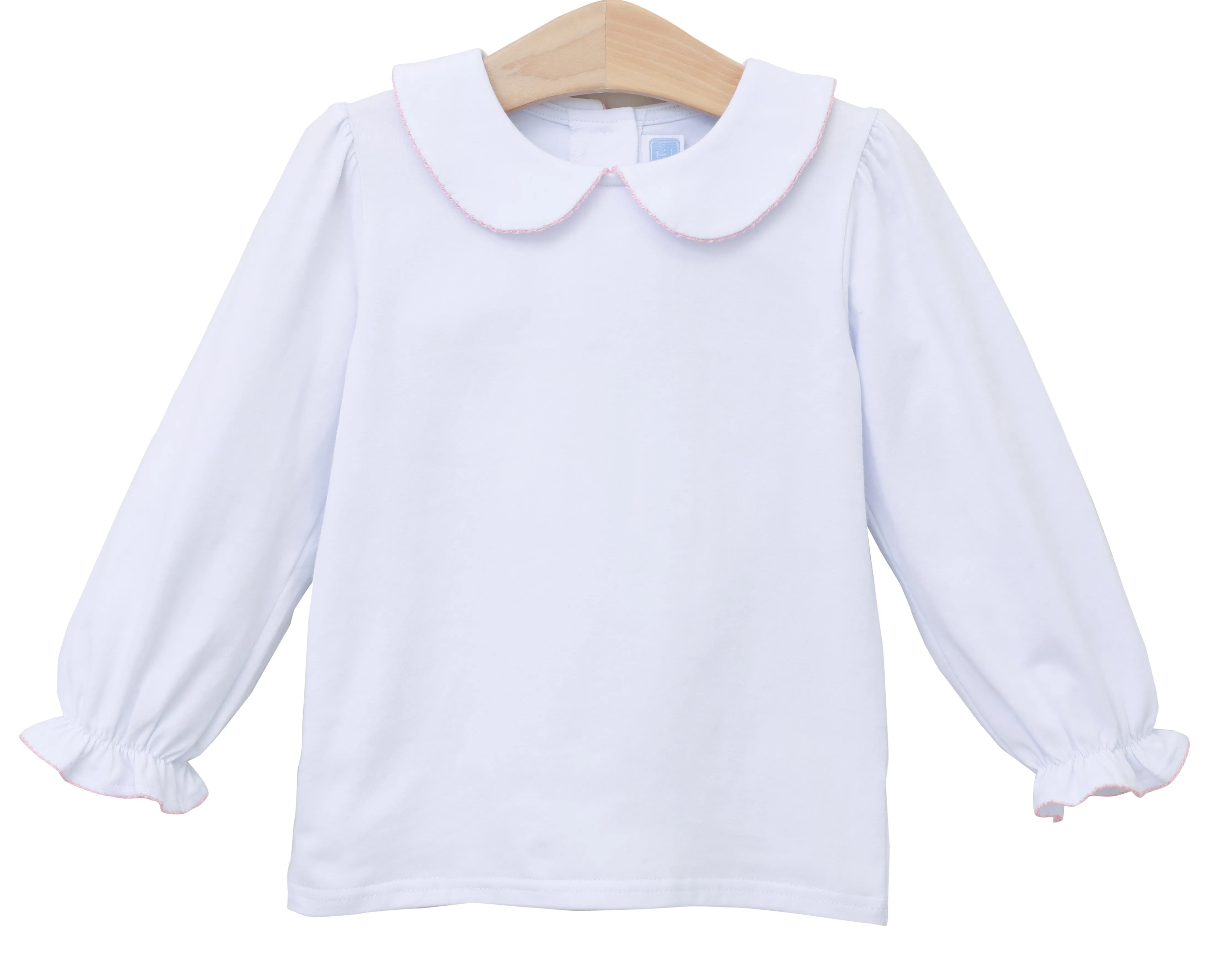 Peter Pan Collar Shirt- Light Pink